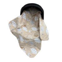 Plic pentru bebeluși ES Cappuccino Clouds 80x80cm imaginea #2 — magazin online Desire.md