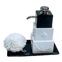 Набор для ванной комнаты Lagusto BR-13004 400ml 14cm