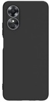 Husa de protecție Helmet Case Liquid Silicone Oppo A17 Black (HMTCALSOPA17BK)