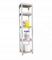 Unitate de rafturi de depozitare GardenLine GWI9405 180x40x40cm 2pcs imaginea #3 — magazin online Desire.md