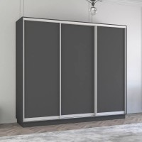 Шкаф-купе Mobildor-Lux Fox 260x220 Anthracite (fox6825)
