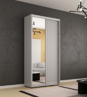 Шкаф-купе Mobildor-Lux Compact Chipboard/Mirror 120x220 Grey (00012896) фото №1 — интернет-магазин Desire.md