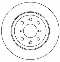 Disc de frână MOTAQUIP LVBD1154Z imaginea #2 — magazin online Desire.md