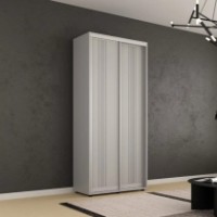 Шкаф-купе Mobildor-Lux Compact Lines 120x200 Grey (00013020) фото №1 — интернет-магазин Desire.md