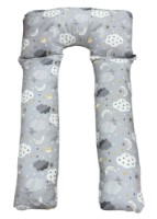 Husă pernă pentru alaptare ES Grey Clouds S imaginea #1 — magazin online Desire.md