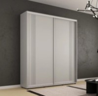 Dulap cu uşi glisante Mobildor-Lux Compact Lines 220x200 Grey (00013275) imaginea #1 — magazin online Desire.md