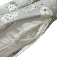 Husă pernă pentru alaptare ES White Dandelions S imaginea #2 — magazin online Desire.md