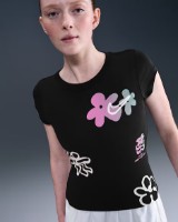 Женская футболка Nike W Nsw Ss Tee Baby Grx Spd Black, s.XL фото №2 — интернет-магазин Desire.md