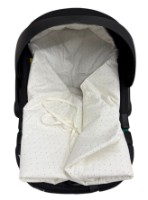 Plic pentru bebeluși ES Ivory with Dots 80x80cm imaginea #3 — magazin online Desire.md