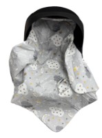 Конверт для малышей ES Grey Clouds 80x80cm фото №3 — интернет-магазин Desire.md