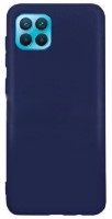 Чехол Helmet Case Liquid Silicone Oppo Reno 4 Lite Blue (HMT-CLSOPR4LBL)