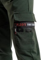 Pantaloni spotivi pentru copii Bumbacel BP13629K_0415A1_S76 Khaki, 12-13 years imaginea #4 — magazin online Desire.md