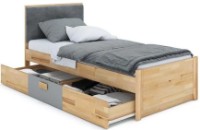 Pat copii Klen Rainbow 90x200 Dark Grey )022290 ) imaginea #2 — magazin online Desire.md