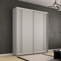 Dulap cu uşi glisante Mobildor-Lux Compact Meander 210x210 Grey (00013242) imaginea #1 — magazin online Desire.md