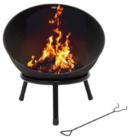 Vatră de foc Heat Outdoor Living Kappa Black (FP.013)