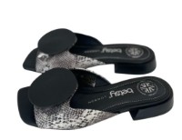 Шлёпанцы женские Betsy B927060/08 Black/White, s.36 фото №1 — интернет-магазин Desire.md