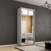 Шкаф-купе Mobildor-Lux Compact Mirror 120x210 Grey (00012987) фото №1 — интернет-магазин Desire.md