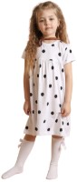 Детское платье Bumbacel GR22030K_0003_S38 White, 3-4 years