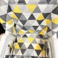 Husa pentru scaun de masa Holala Kids Pro Triangle Yellow imaginea #3 — magazin online Desire.md
