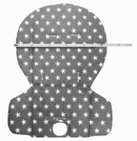 Husa pentru scaun de masa ES Pro Zebra Grey imaginea #4 — magazin online Desire.md