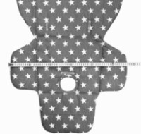 Husa pentru scaun de masa ES Pro Zebra Grey imaginea #5 — magazin online Desire.md