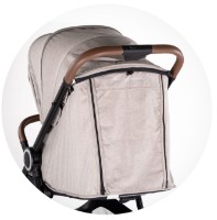 Коляска Chipolino Ultera Tiramisu (LKUL02503TR) фото №6 — интернет-магазин Desire.md