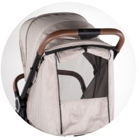 Коляска Chipolino Ultera Tiramisu (LKUL02503TR) фото №7 — интернет-магазин Desire.md