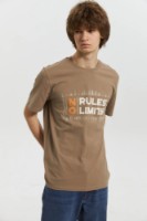 Мужская футболка Bumbacel MT52006_0909_S5 Brown, s.XL фото №1 — интернет-магазин Desire.md