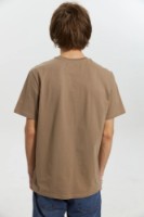 Мужская футболка Bumbacel MT52006_0909_S5 Brown, s.XL фото №2 — интернет-магазин Desire.md