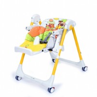 Стульчик для кормления Peg Perego Prima Pappa Follow Me Fox &Friends (IH01000000FOX38) фото №3 — интернет-магазин Desire.md