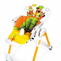Стульчик для кормления Peg Perego Prima Pappa Follow Me Fox &Friends (IH01000000FOX38) фото №4 — интернет-магазин Desire.md