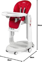 Стульчик для кормления Peg Perego Tatamia follow me Fragola (IH02000001BL59) фото №8 — интернет-магазин Desire.md