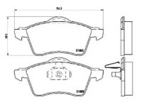 Комплект тормозных колодок Aplus 71122AAP фото №2 — интернет-магазин Desire.md