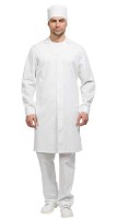 Медицинский халат Soling Protec 010107019 White, s.52-54 3/4