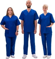 Медицинские брюки Soling Protec Electric Blue Trousers, s.48-50 фото №2 — интернет-магазин Desire.md