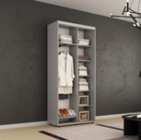 Шкаф-купе Mobildor-Lux Compact 130x210 Grey (00012951) фото №2 — интернет-магазин Desire.md