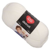 Нитка для вязания Red Heart Detroit White 100g