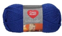 Набор для вязания Red Heart Lisa Lurex Deep Blue 50g