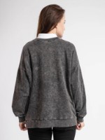 Hanorac damă Bumbacel WSW4785_0303_S5 Grey, s.M imaginea #2 — magazin online Desire.md