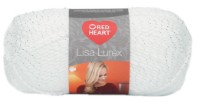 Нитка для вязания Red Heart Lisa Lurex White 50g