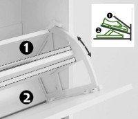 Обувница Mobildor-Lux Leo 100x27x125 Oak Sonoma/Anthracite (00013532) фото №2 — интернет-магазин Desire.md