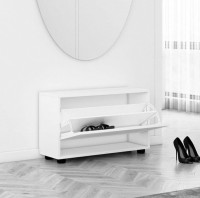 Обувница Mobildor-Lux Leo 100x27x47 Anthracite/Oak Sonoma (00013542) фото №3 — интернет-магазин Desire.md