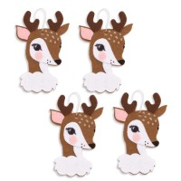 Set de decorare DPCraft Felt Bambi Ornament Craft Kit (KSFI-2840