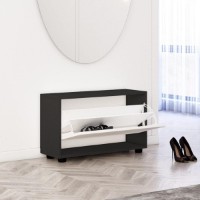 Обувница Mobildor-Lux Leo 50x27x47 Anthracite/White (10008651) фото №2 — интернет-магазин Desire.md