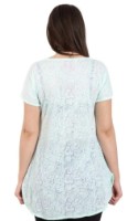 Tricou de dame Bumbacel WRT4307_5808 Green, s.S imaginea #2 — magazin online Desire.md