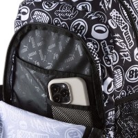 Городской рюкзак Puma Academy Aop Puma Black/Turbo Aop фото №4 — интернет-магазин Desire.md