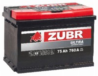 Acumulatoar auto Zubr Ultra 75 Ah R+