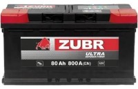Acumulatoar auto Zubr Ultra 80 Ah R+