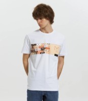 Мужская футболка Bumbacel MT55139_4001A2_M5 White, s.XXL фото №1 — интернет-магазин Desire.md