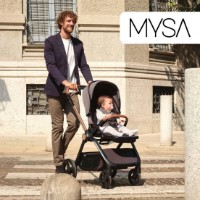 Коляска Chicco Mysa Black Satin (8702645) фото №3 — интернет-магазин Desire.md